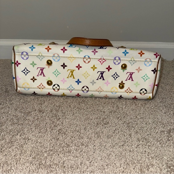 Louis Vuitton Multicolor Monogram Tote with Tan Accents - Picture 10 of 16